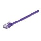 MicroConnect U/UTP CAT6 15M Purple Snagless